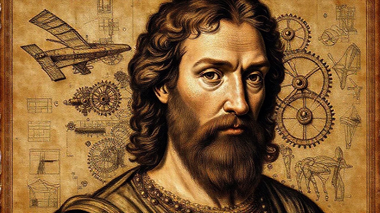 Da Vinci crea un retrato renacentista complejo