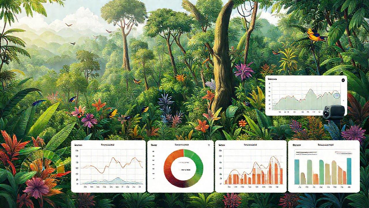 Selva exuberante: datos científicos y observación
