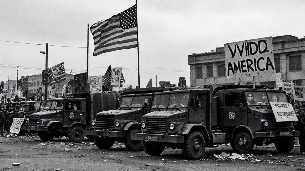 América dividida, un retrato sombrío y tenso
