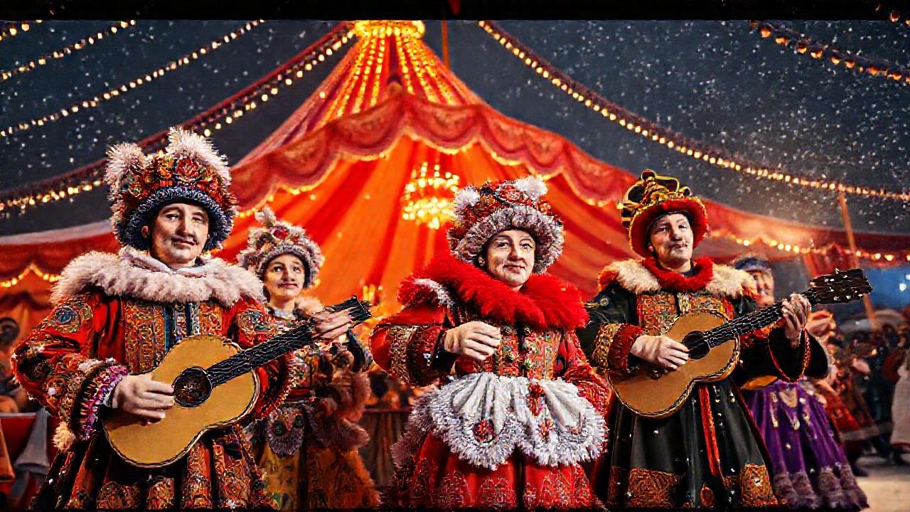 El circo ruso ofrece un ambiente festivo