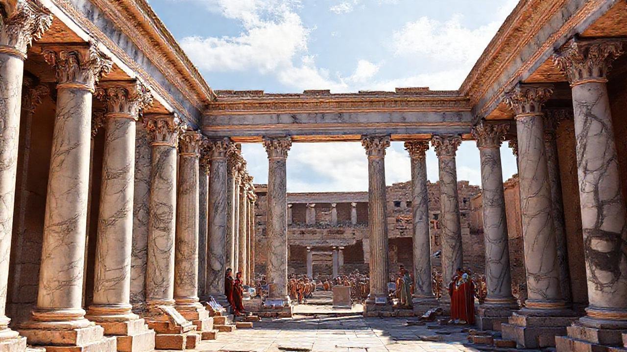 El Foro Romano era un centro clásico