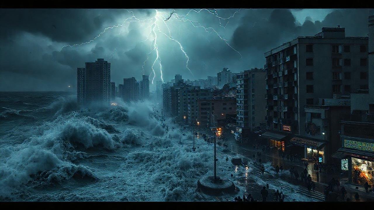 Un apocalipsis marino devastó la ciudad