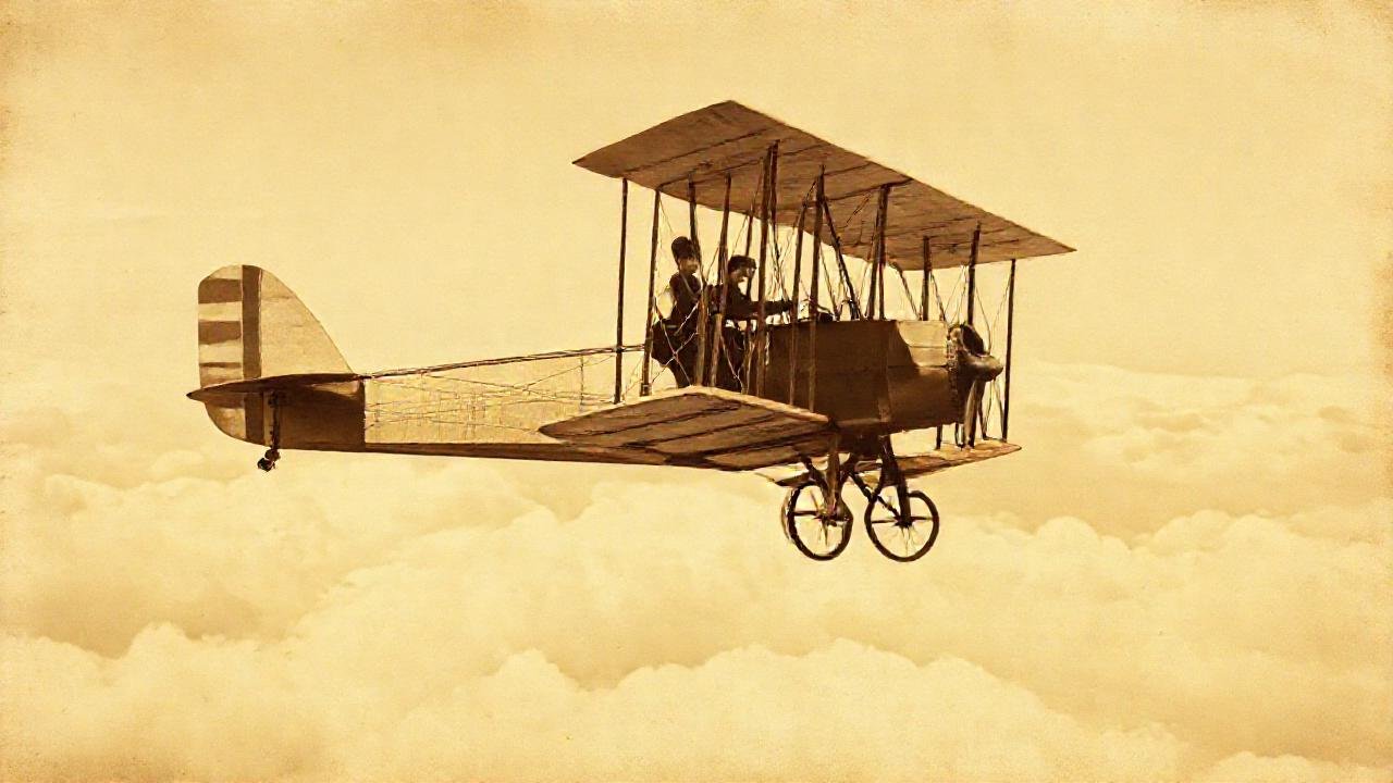 Los Wrights inventaron el vuelo temprano