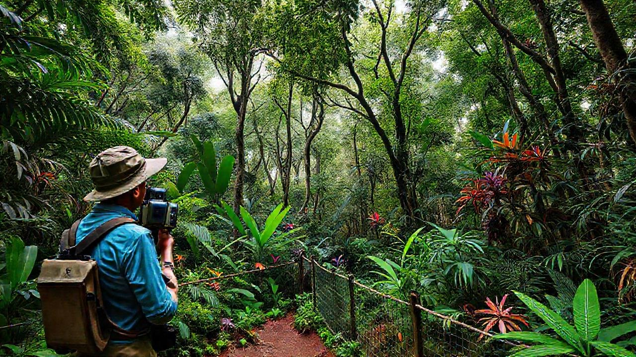 La selva exuberante inspira la conservación
