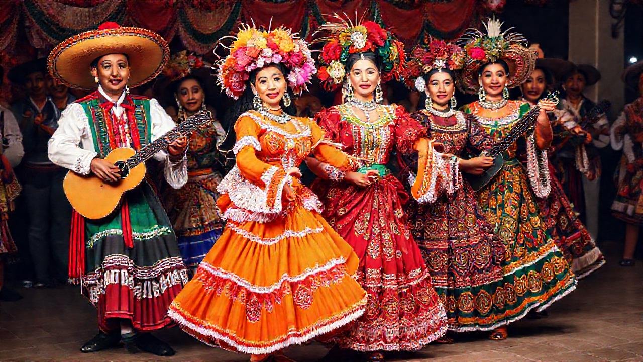 Danzas folklóricas mexicanas son coloridas y vivas