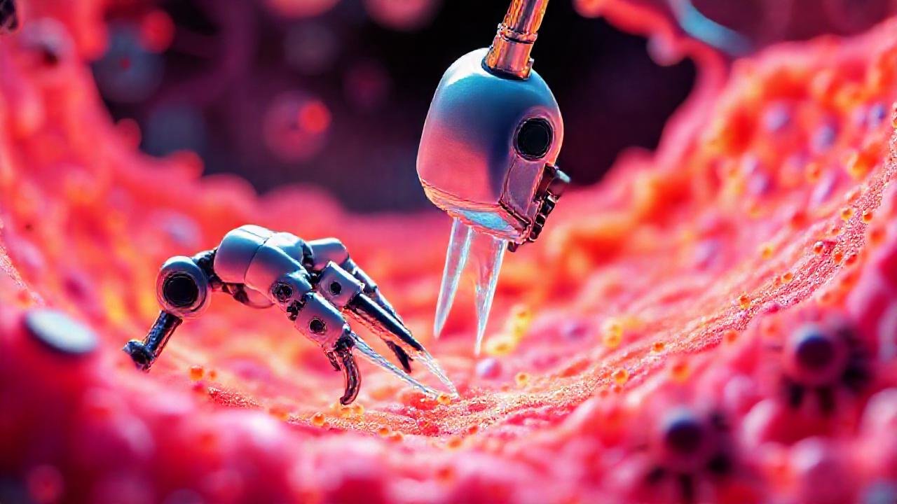 Robots médicos avanzados reparan tejidos con precisión