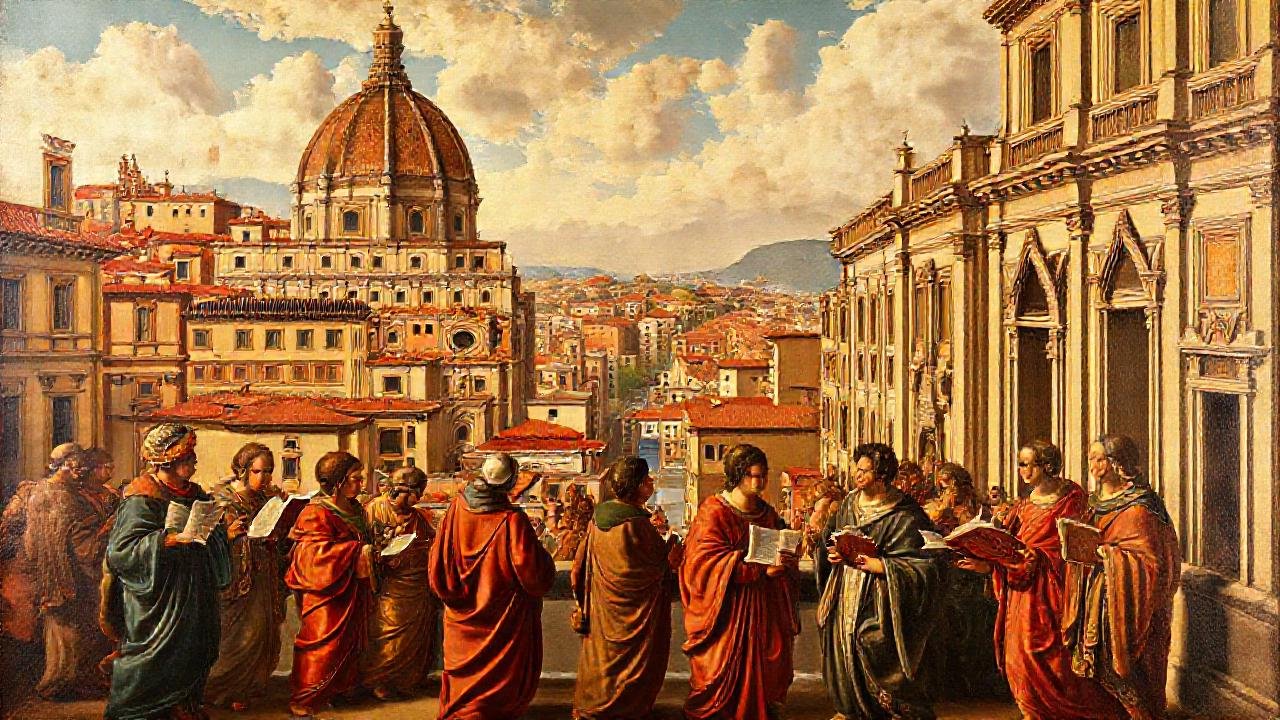 Renacimiento florentino: belleza y luz detallada