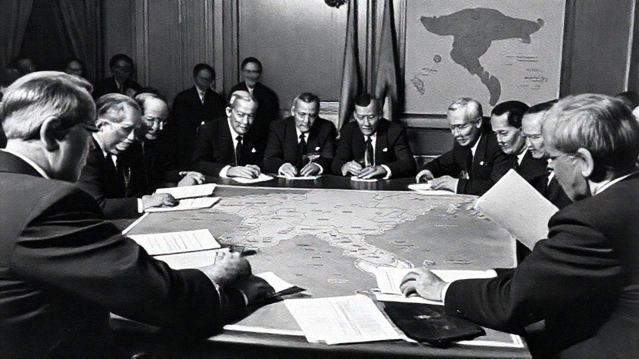 Conferencia de Ginebra firmó tratados de paz