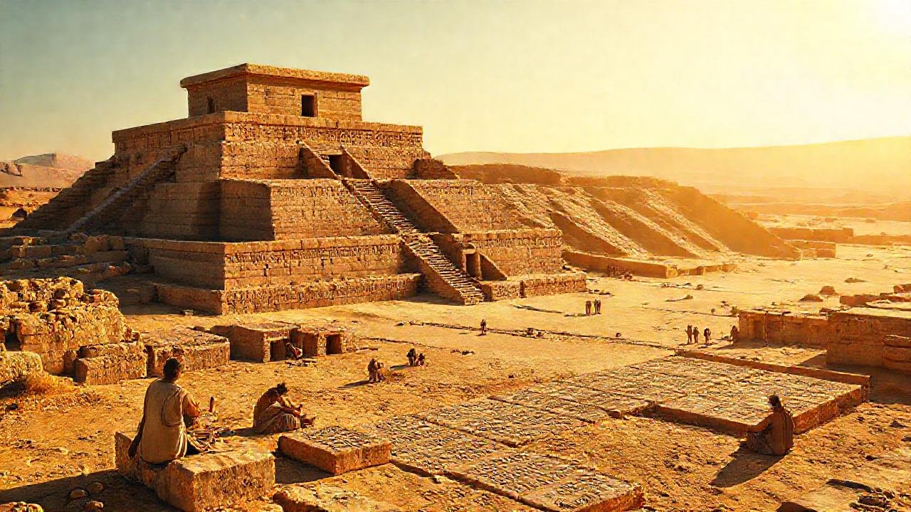 Sumeria antigua: ziggurat