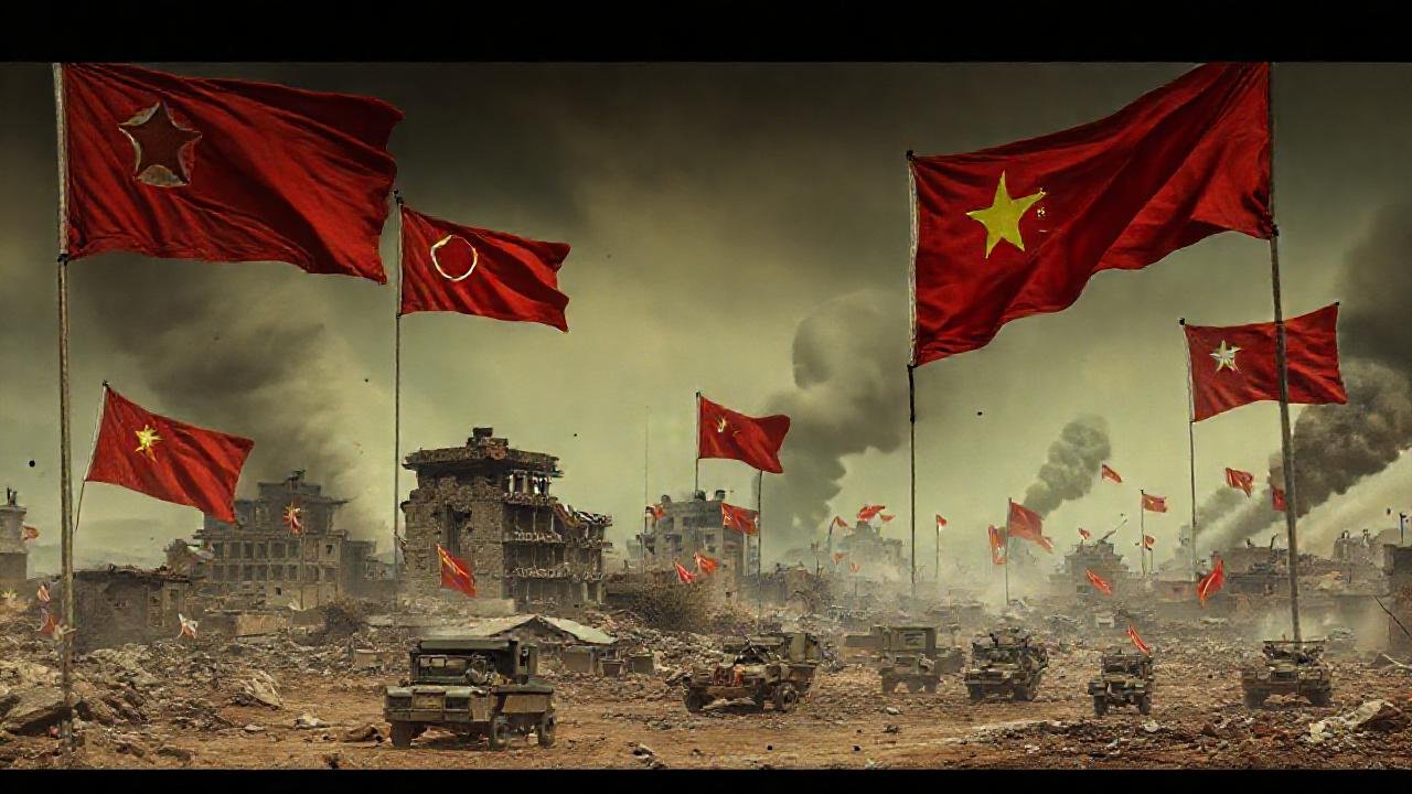 Guerra y devastación evocan un pasado sombrío