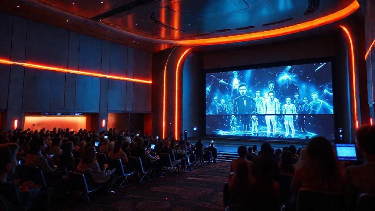 Un cine futurista cautiva al público