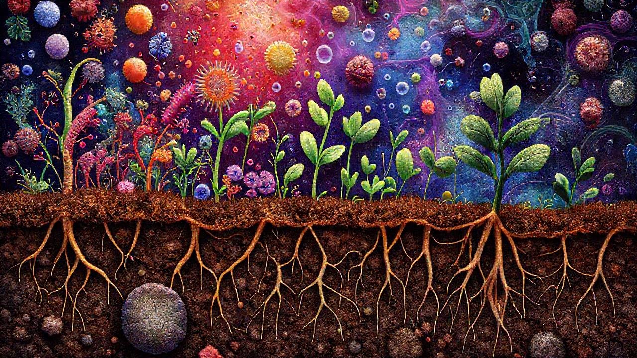 Microbios ilustran ciclos vitales en suelo