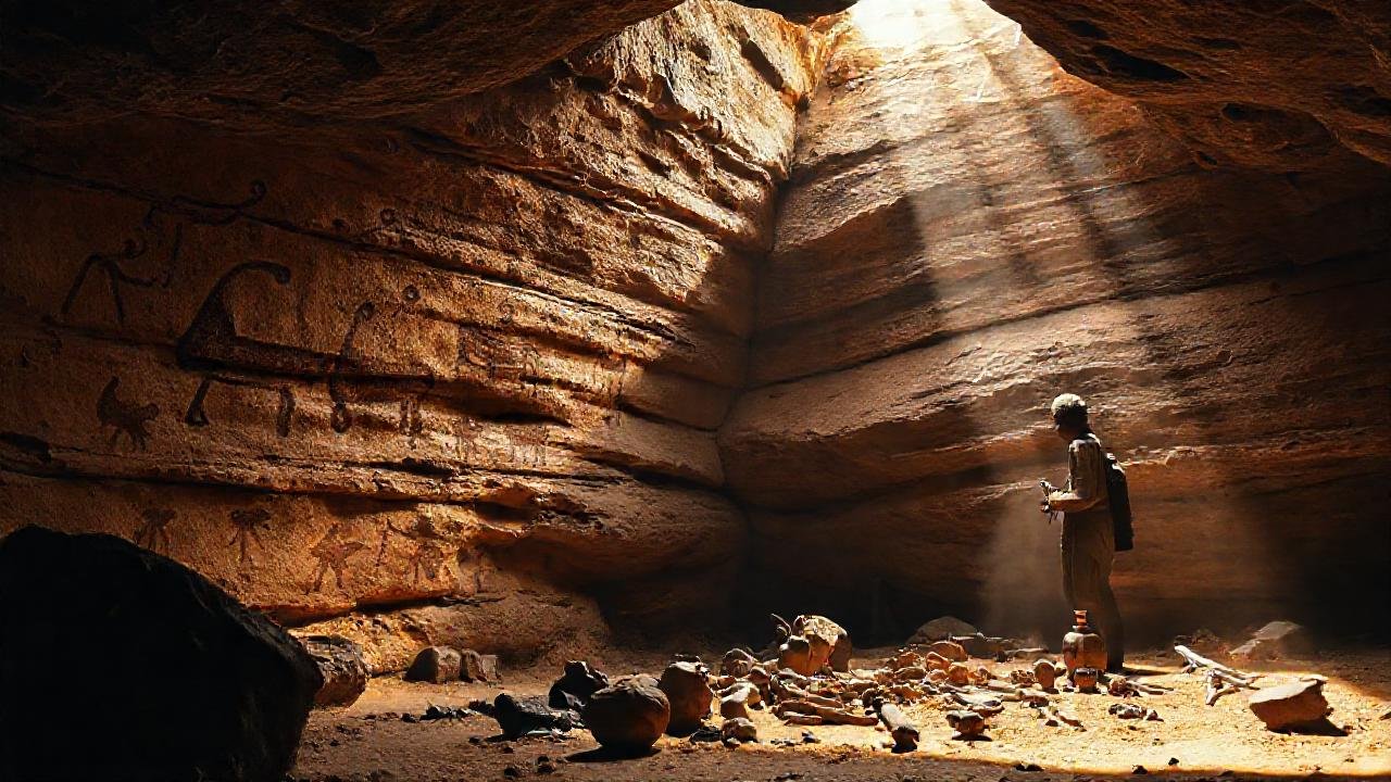 Arqueólogos investigan pinturas y artefactos antiguos