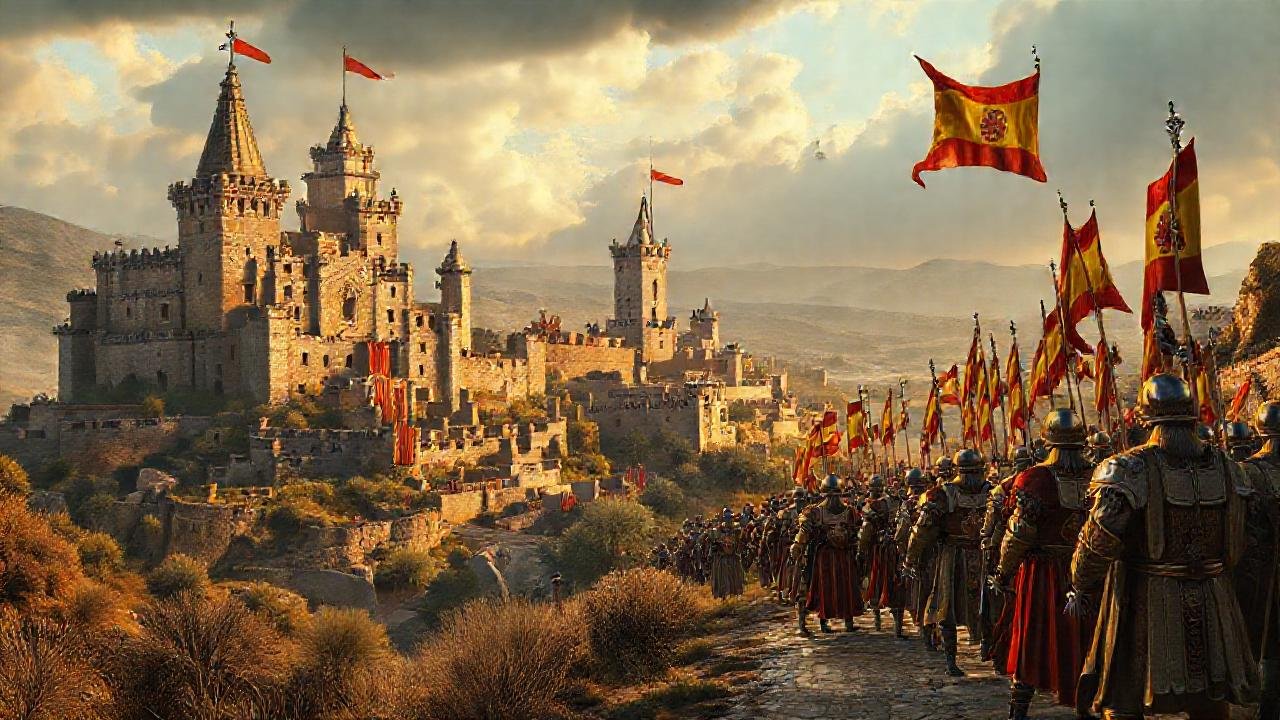 España medieval: visión grandiosa y rica