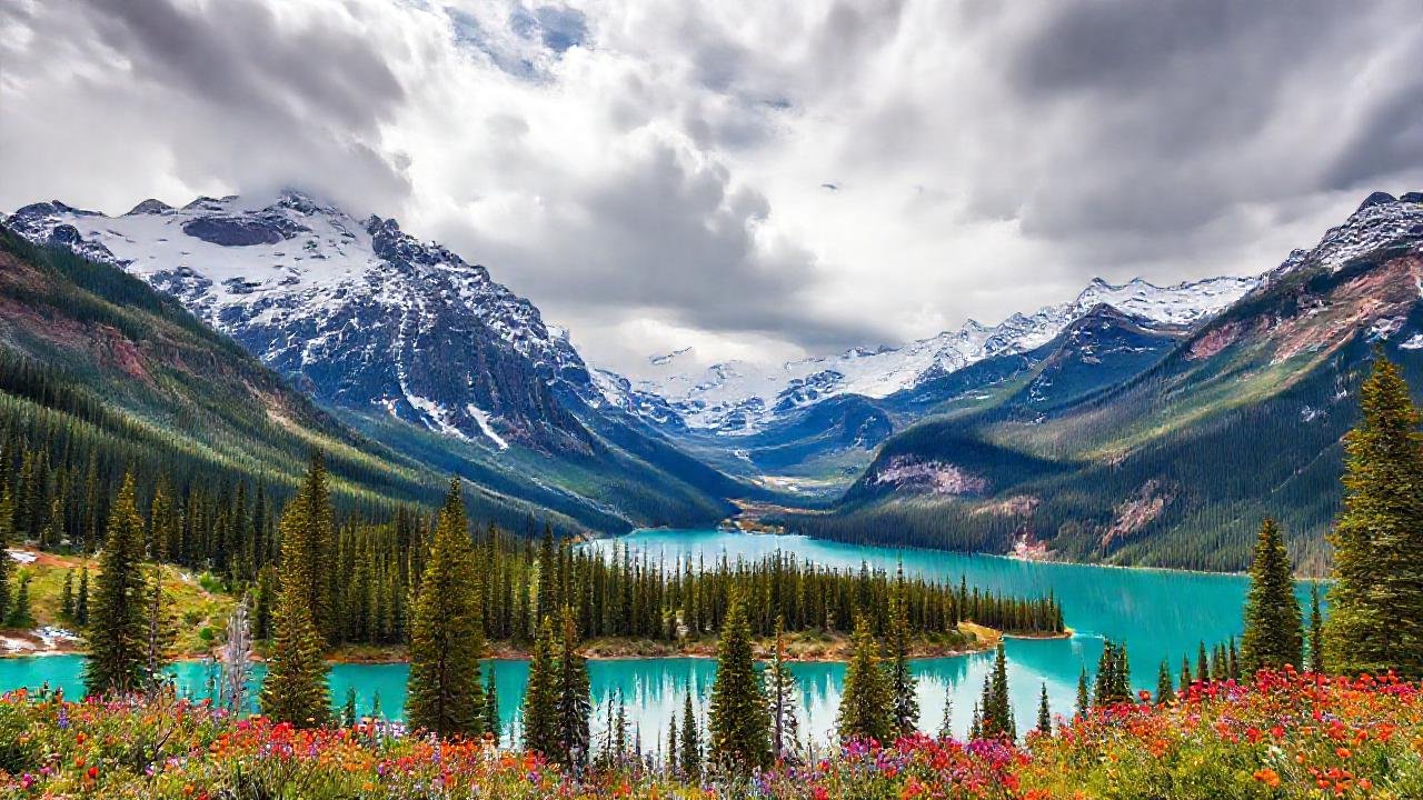 Banff es un paisaje alpino impresionante